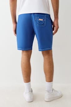 STITCHED HORSESHOE BOARD SHORTS 9”, image 5