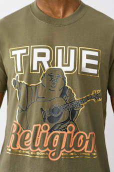 METALLIC TRUE BUDDHA TEE, image 1
