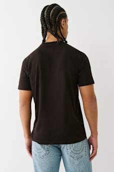 REGISTERED HORSESHOE METALLIC BUDDHA TEE, image 4
