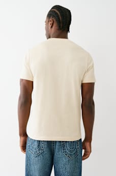 REGISTERED HORSESHOE METALLIC BUDDHA TEE, image 4