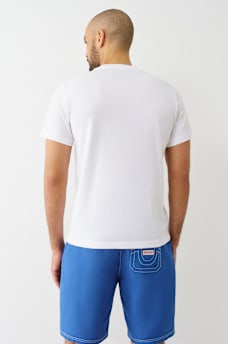 REGISTERED HORSESHOE METALLIC BUDDHA TEE, image 4