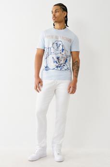 REGISTERED HORSESHOE METALLIC BUDDHA TEE, image 5