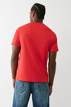 REGISTERED HORSESHOE METALLIC BUDDHA TEE, image 4