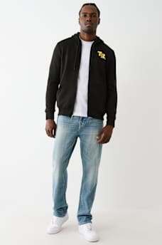 METALLIC LOGO ZIP HOODIE, image 6