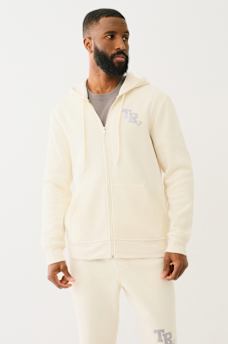 METALLIC LOGO ZIP HOODIE, image 3