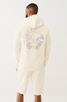 METALLIC LOGO ZIP HOODIE, image 5