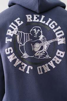 METALLIC LOGO ZIP HOODIE, image 5