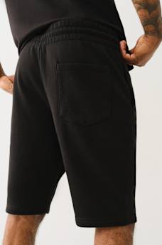 METALLIC LOGO SWEAT SHORT, image 2