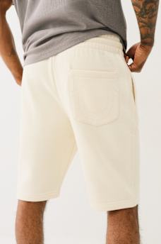 METALLIC LOGO SWEAT SHORT, image 2