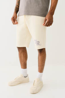 METALLIC LOGO SWEAT SHORT, image 3