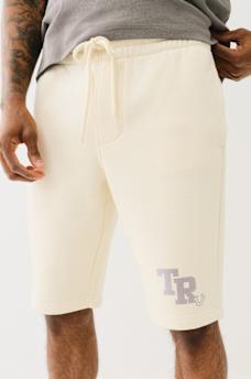 METALLIC LOGO SWEAT SHORT, image 4