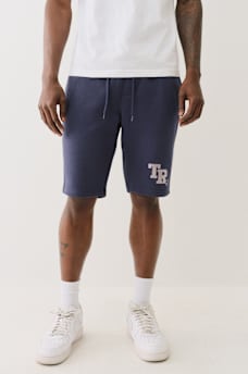 METALLIC LOGO SWEAT SHORT, image 3