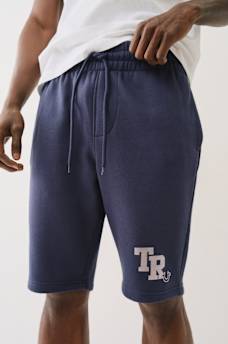 METALLIC LOGO SWEAT SHORT, image 1