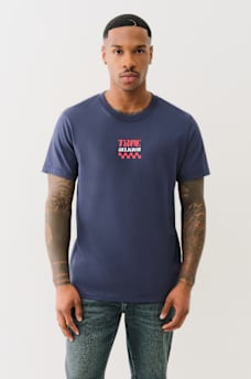 CHECKERED BUDDHA LOGO TEE, image 2