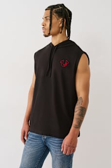 HORSESHOE BOX HOODIE TANK , image 3