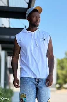 HORSESHOE BOX HOODIE TANK , image 2