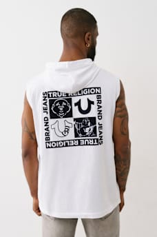 HORSESHOE BOX HOODIE TANK , image 1
