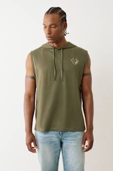 HORSESHOE BOX HOODIE TANK , image 2