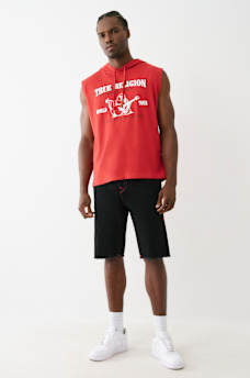 BUDDHA LOGO HOODED TANK TOP, image 5