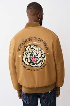 TIGER GRAPHIC AVIATION  JACKET, image 1