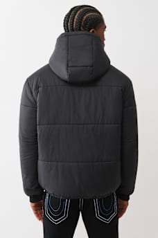 HORSESHOE TRIM PUFFER JACKET, image 5