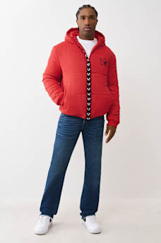 HORSESHOE TRIM PUFFER JACKET, image 4