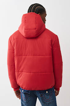 HORSESHOE TRIM PUFFER JACKET, image 5