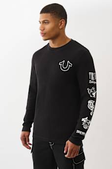 LONG SLEEVE HORSESHOE THERMAL SHIRT, image 2