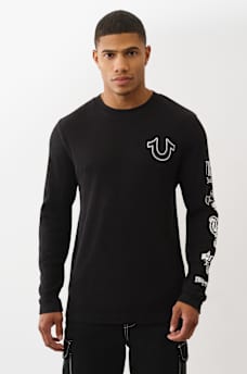 LONG SLEEVE HORSESHOE THERMAL SHIRT, image 4