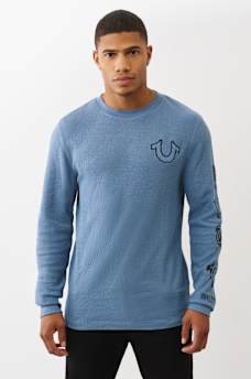 LONG SLEEVE HORSESHOE THERMAL SHIRT, image 4