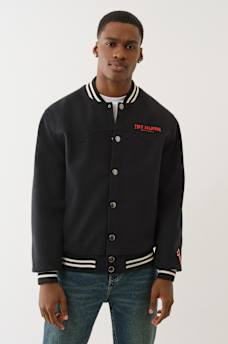 WESTERN WOOL VARSITY JACKET, image 1