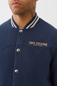 WESTERN WOOL VARSITY JACKET, image 4