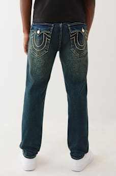 GENO STUDDED HORSESHOE SLIM JEAN, image 5