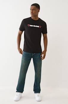 GENO STUDDED HORSESHOE SLIM JEAN, image 6