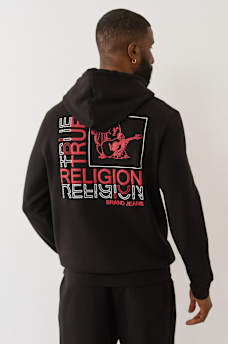 BOXED LOGO HOODIE, image 1