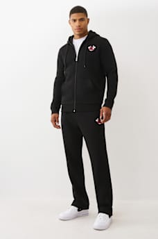 OVERLAY LOGO ZIP HOODIE, image 5
