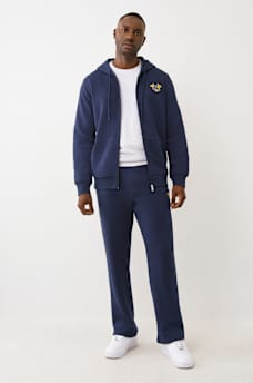OVERLAY LOGO ZIP HOODIE, image 6