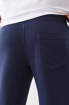 OVERLAY LOGO STRAIGHT LEG SWEATPANT, image 2