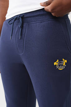 OVERLAY LOGO STRAIGHT LEG SWEATPANT, image 5