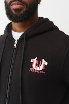 BUDDHA CARD ZIP HOODIE, image 5