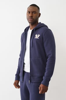 BUDDHA CARD ZIP HOODIE, image 3