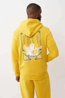 BUDDHA CARD ZIP HOODIE, image 1