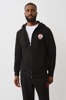 GLOBAL BUDDHA ZIP HOODIE, image 3