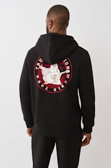 GLOBAL BUDDHA ZIP HOODIE, image 1