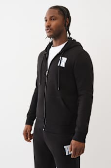 IRIDESCENT LOGO ZIP HOODIE, image 2
