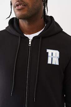 IRIDESCENT LOGO ZIP HOODIE, image 3