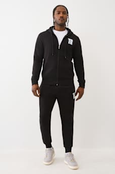 IRIDESCENT LOGO ZIP HOODIE, image 6