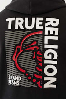 BOXED BUDDHA ZIP HOODIE, image 5