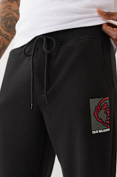 BOXED BUDDHA STRAIGHT LEG SWEATPANT, image 4