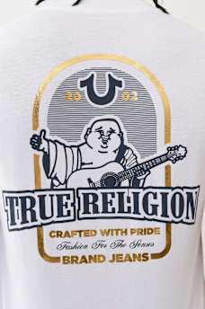 BUDDHA ARCHED LOGO TEE, image 3